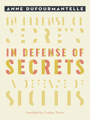 cover image of In Defense of Secrets